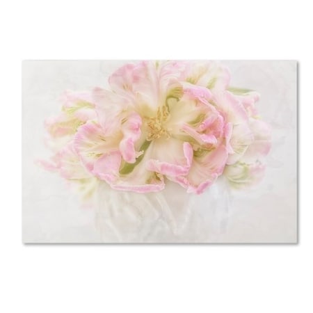 Cora Niele 'Pink Parrot Tulips Bouquet' Canvas Art,22x32